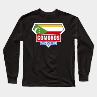 Comoros Supporter Long Sleeve T-Shirt